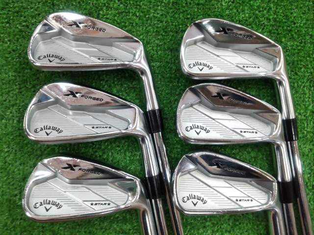 中古ゴルフ X-FORGED STAR 6本