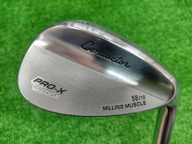 中古ゴルフ CONDUCTOR PRO-X MUSCLE 58-10 58°