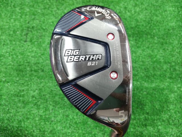 中古ゴルフ ビックバーサB21ユーティリティ 5H 24°