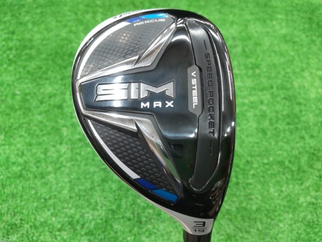 中古ゴルフ SIM MAX RESCUE #3 19°