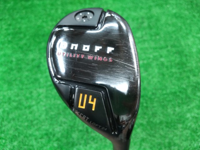 中古ゴルフ ONOFF UTILITY WINGS KURO 2024 U4 24°