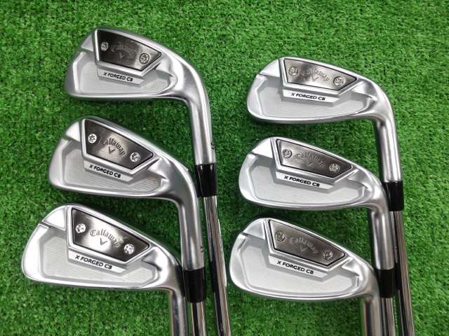 中古ゴルフ X-FORGED CB 6本