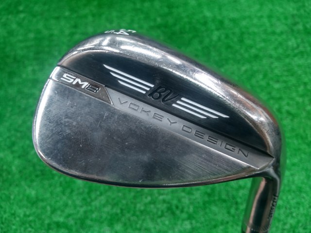 中古ゴルフ ボーケイSM8ブラッシュドスチール54-10S 54°