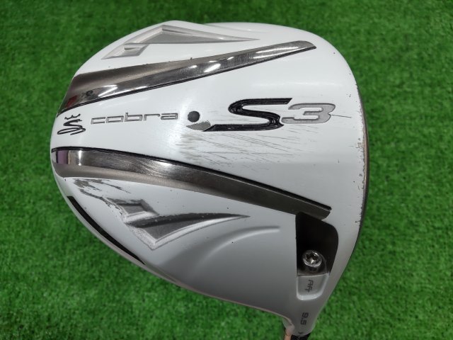 中古ゴルフ コブラS3 ALL White 9.5°