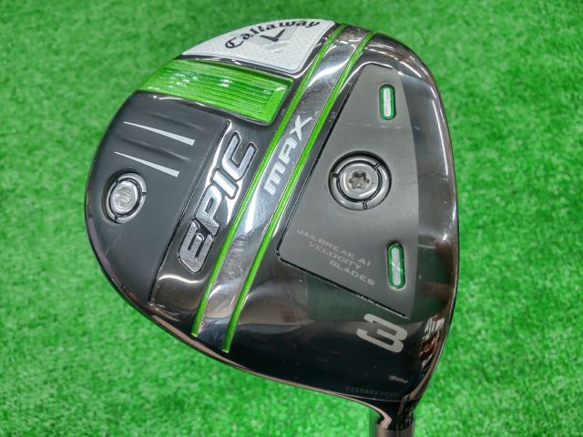 中古ゴルフ EPIC MAX 3W 15°