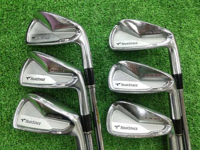 中古ゴルフ ツアーステージX-BLADE 709CB 6本
