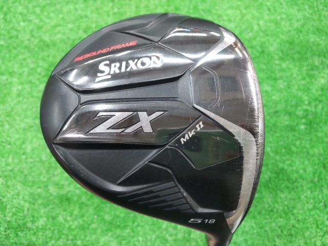 中古ゴルフ スリクソンZX Mk II 5W 18°
