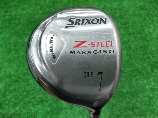 中古ゴルフ スリクソンZ-STEEL 7W 20.5°