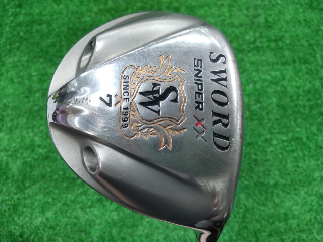 中古ゴルフ スウォードSNIPER Xエメラルドシルバー 7W 21°
