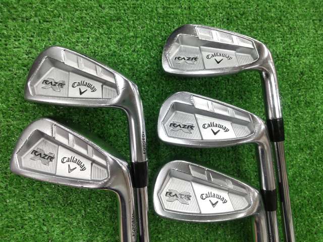 中古ゴルフ RAZR X FORGED 5本
