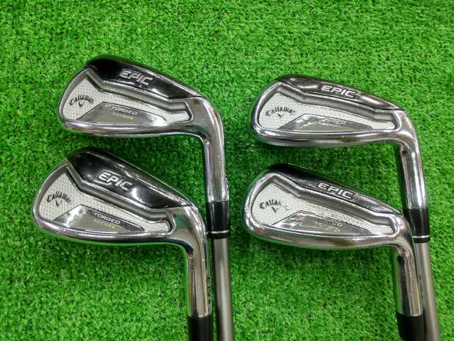 中古ゴルフ EPIC FORGED STAR 4本