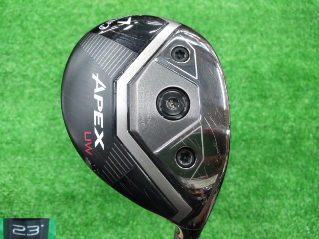 中古ゴルフ APEX UW 2026 23 23°