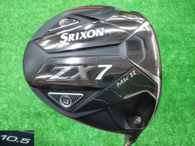 中古ゴルフ スリクソンZX7 Mk II 10.5°