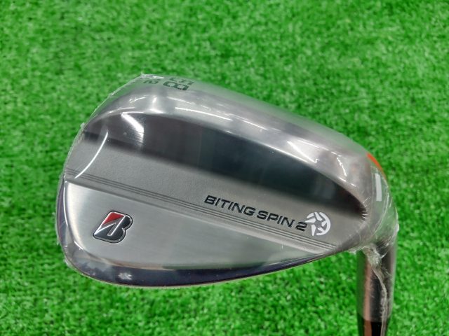 中古ゴルフ BITING SPIN 2 ノーメッキ 58-12 58°