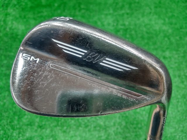 中古ゴルフ ボーケイSM9ブラッシュドスチール50-12F 50°