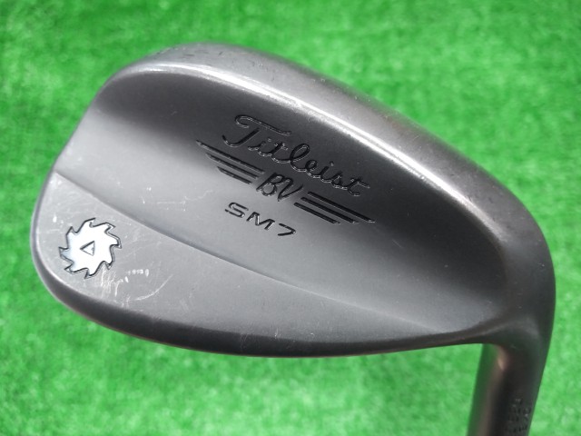 中古ゴルフ ボーケイSM7ジェットブラック58-14K 58°
