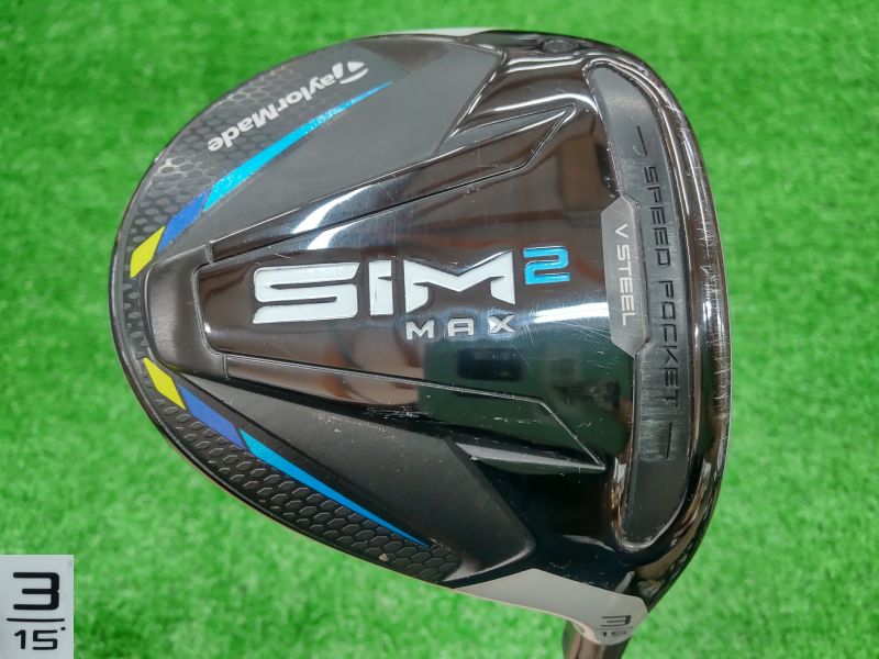 中古ゴルフ SIM2 MAX 3W 15°