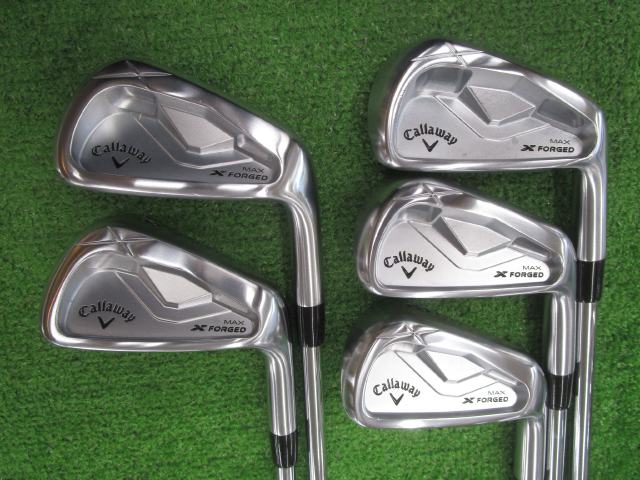 中古ゴルフ X-FORGED MAX 5本