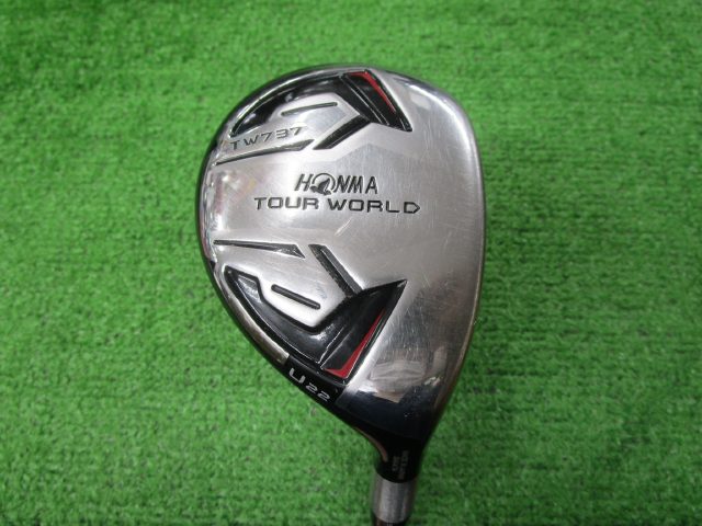 中古ゴルフ ツアーワールドTW737 UT U22 22°