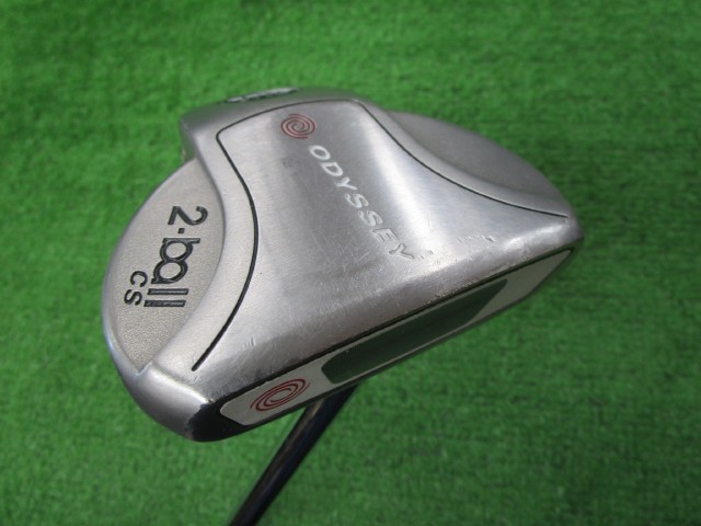 中古ゴルフ ホワイトスチール2ボールパターセンターシャフト