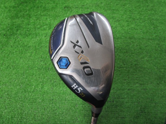 中古ゴルフ ゼクシオユーティリティ2022 Navy H5 23°