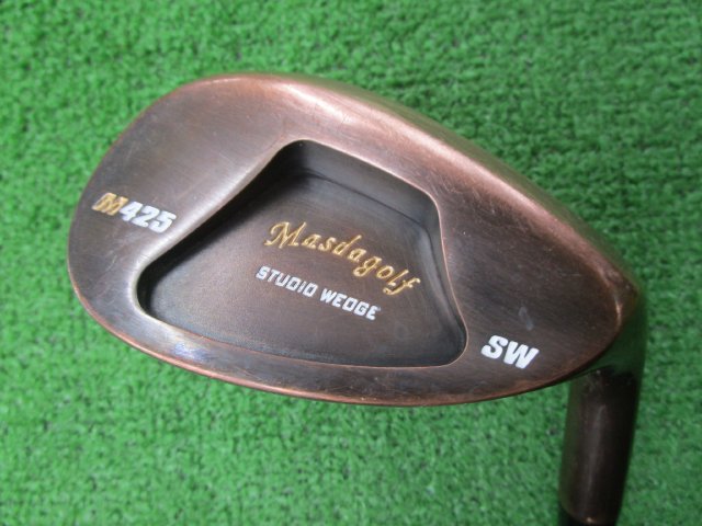 中古ゴルフ STUDIO WEDGE M425 銅メッキ 58°