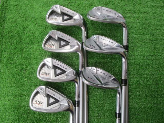 中古ゴルフ iD nabla RS TITAN FACE 7本