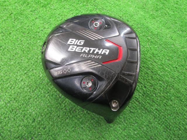 中古ゴルフ ビックバーサALPHA816◆◆ 9°