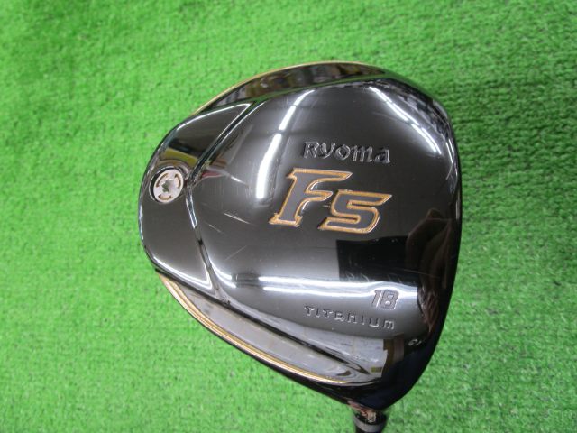 中古ゴルフ RYOMA F BlackIP F5 18°