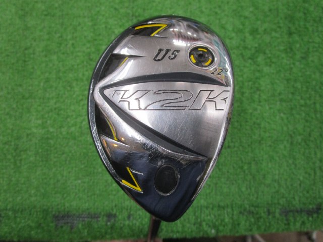 中古ゴルフ K2K UT U5 22°