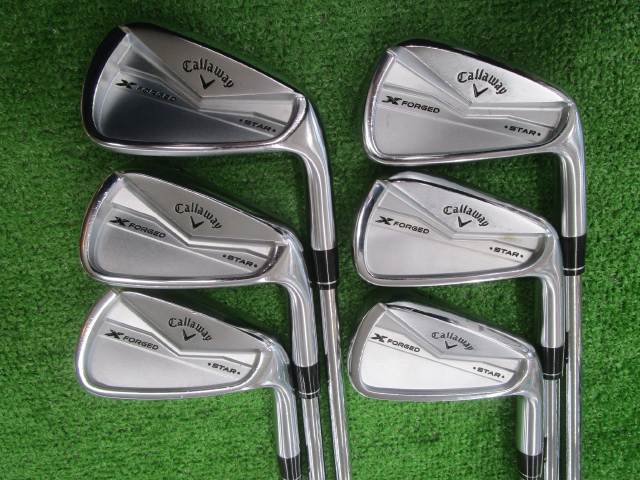 中古ゴルフ X-FORGED STAR 2024 6本