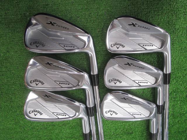 中古ゴルフ X-FORGED STAR 6本