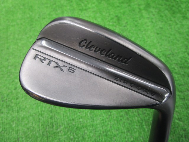 中古ゴルフ RTX-6 ZIPCORE BLACK 48-10 48°
