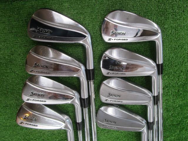 中古ゴルフ スリクソンZ FORGED 8本