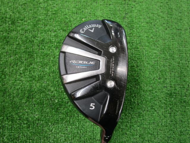 中古ゴルフ ROGUE STAR ユーティリティ 5H 23°