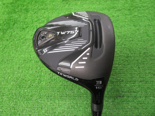 中古ゴルフ ツアーワールドTW757 3W 15°