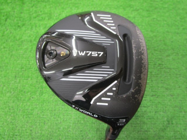 中古ゴルフ ツアーワールドTW757 3W 15°