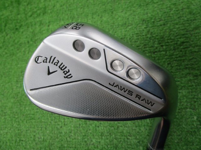 中古ゴルフ JAWS RAW CHROME 58-12X 58°