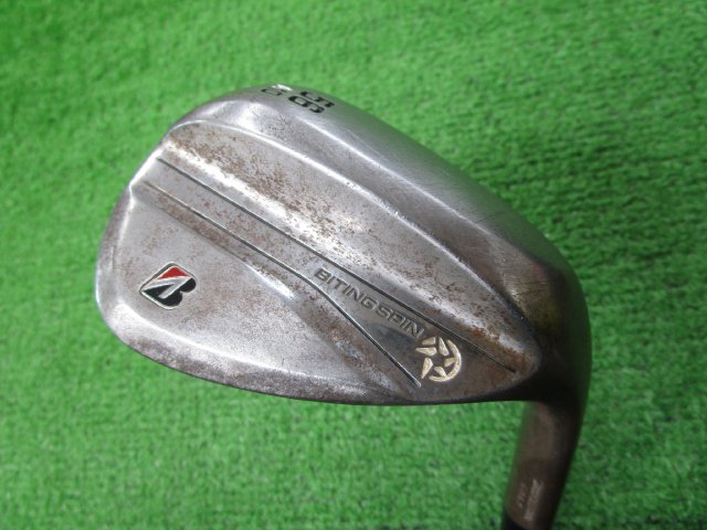 中古ゴルフ BITING SPIN ノーメッキ 56-10 56°