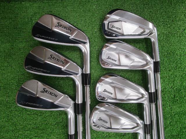 中古ゴルフ スリクソンZXi5ZXi7Z-FORGED 7本