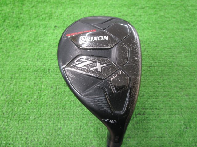 中古ゴルフ スリクソンZX Mk II HYBRID #4 22°