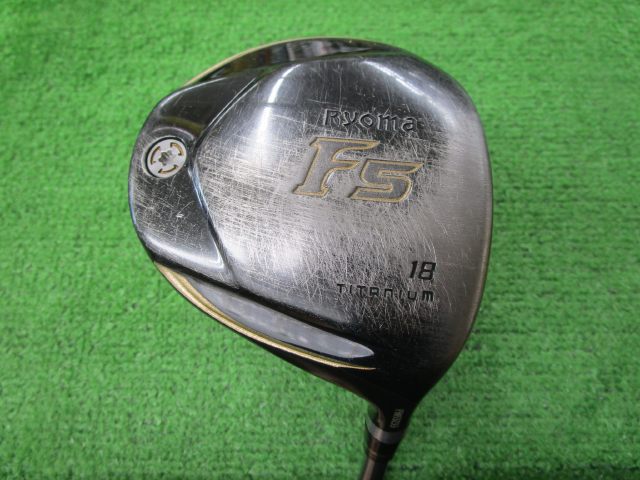 中古ゴルフ RYOMA F BlackIP F5 18°