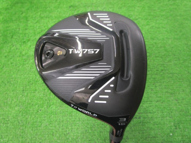 中古ゴルフ ツアーワールドTW757 3W 15°
