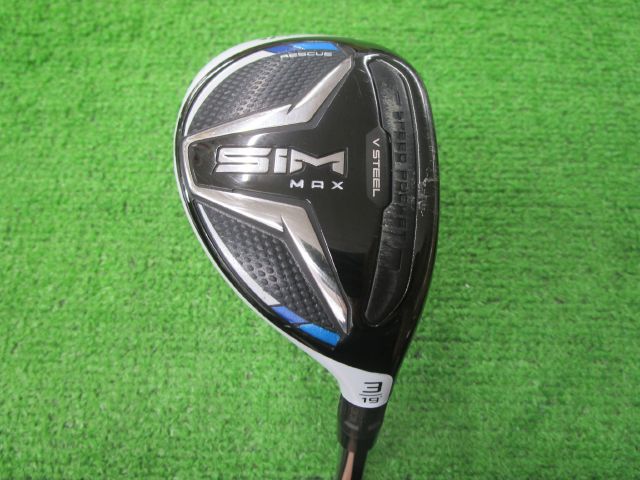中古ゴルフ SIM MAX RESCUE #3 19°