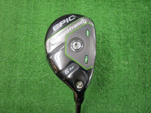 中古ゴルフ EPIC SUPER HYBRID 5H 24°