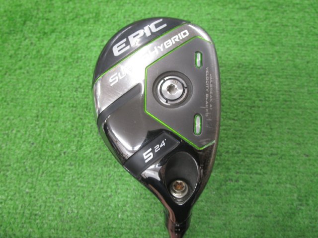 中古ゴルフ EPIC SUPER HYBRID 5H 24°