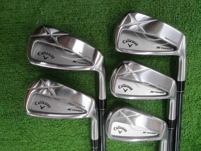 中古ゴルフ X-FORGED MAX STAR 5本