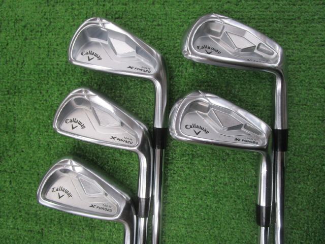 中古ゴルフ X-FORGED MAX 5本