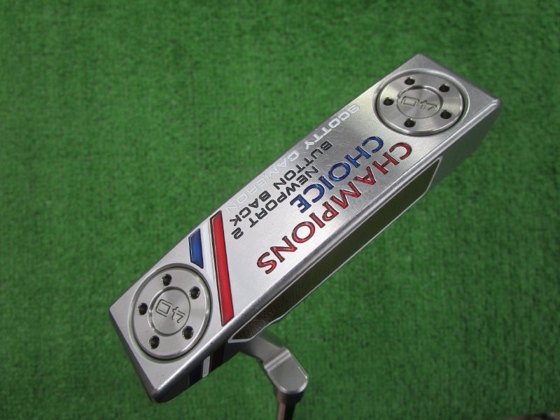 中古ゴルフ CHAMPIONS CHOICE NEWPORT2 BUTTON BACK