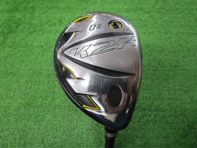 中古ゴルフ K2K UT U5 22°